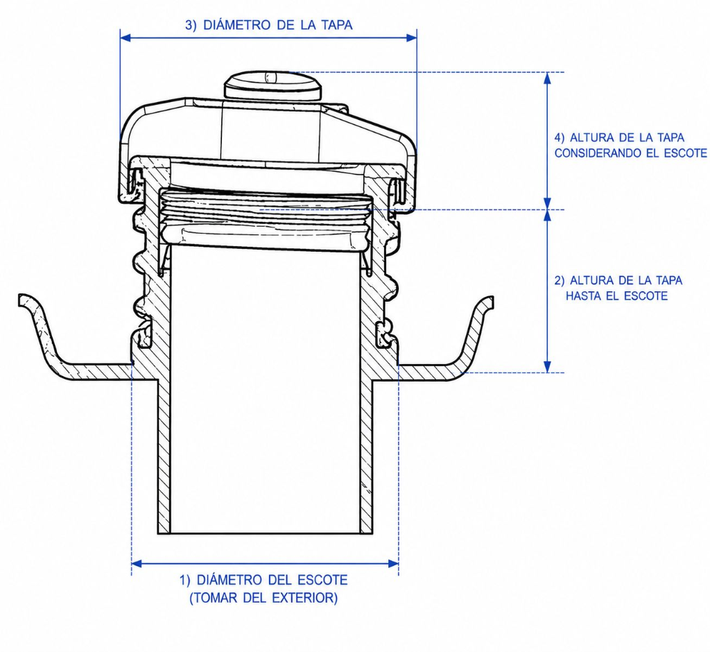 Sensor de Tapa de Combustible para Flotas vista 2
